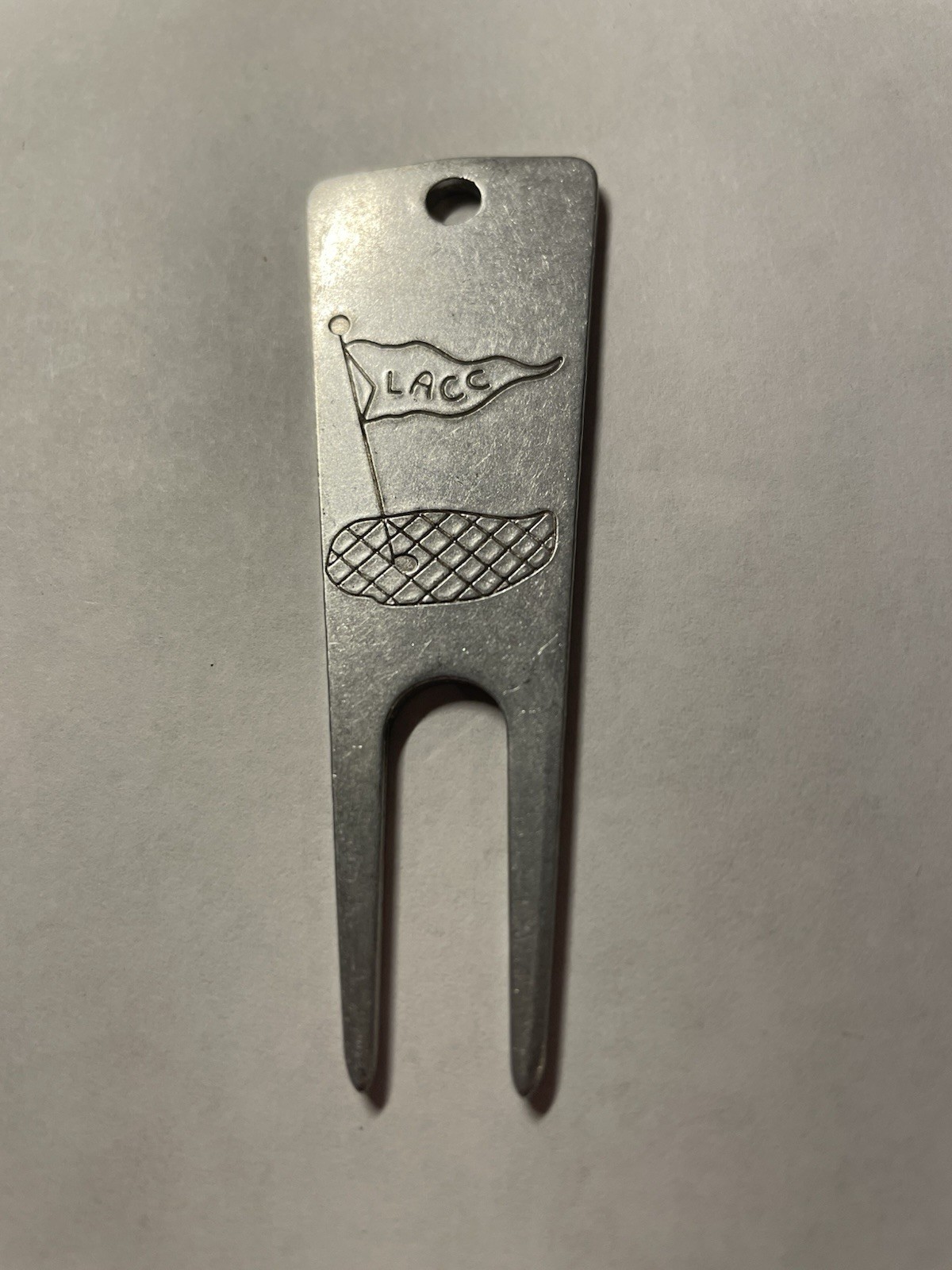 Rare Los Angeles Country Club Metal Golf Divot Tool - Home Of The 2023 U.S. Open