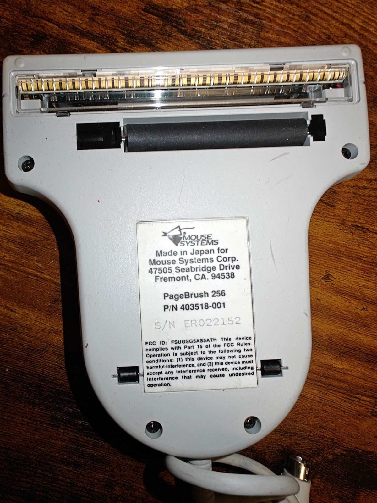 Vintage Mouse Systems PageBrush 256