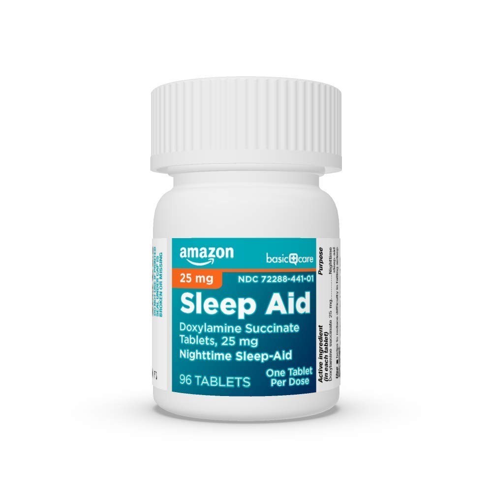Nighttime Sleep Aid Tablets, Doxylamine Succinate 25 mg, 192 Count