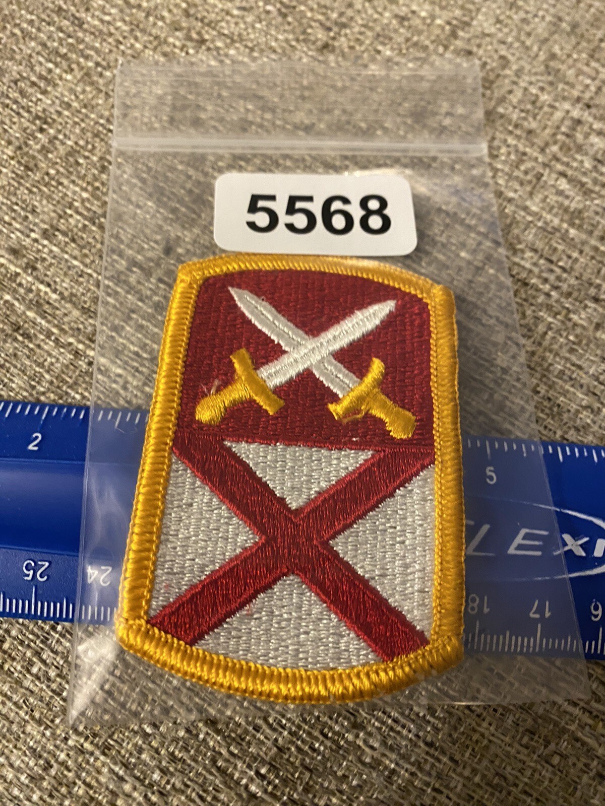 US Army 167th Support Command Patch Full Color Patch Sustainment INV5568
