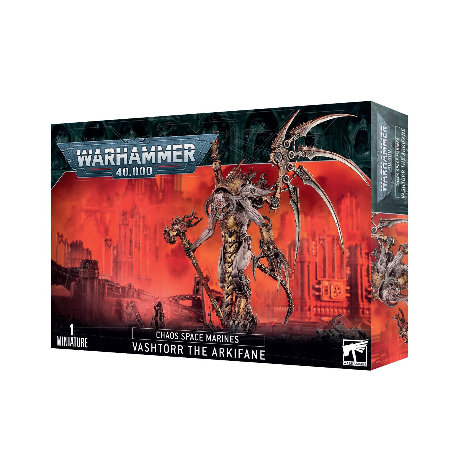 Vashtorr the Arkifane Chaos Space Marines Warhammer 40K NIB