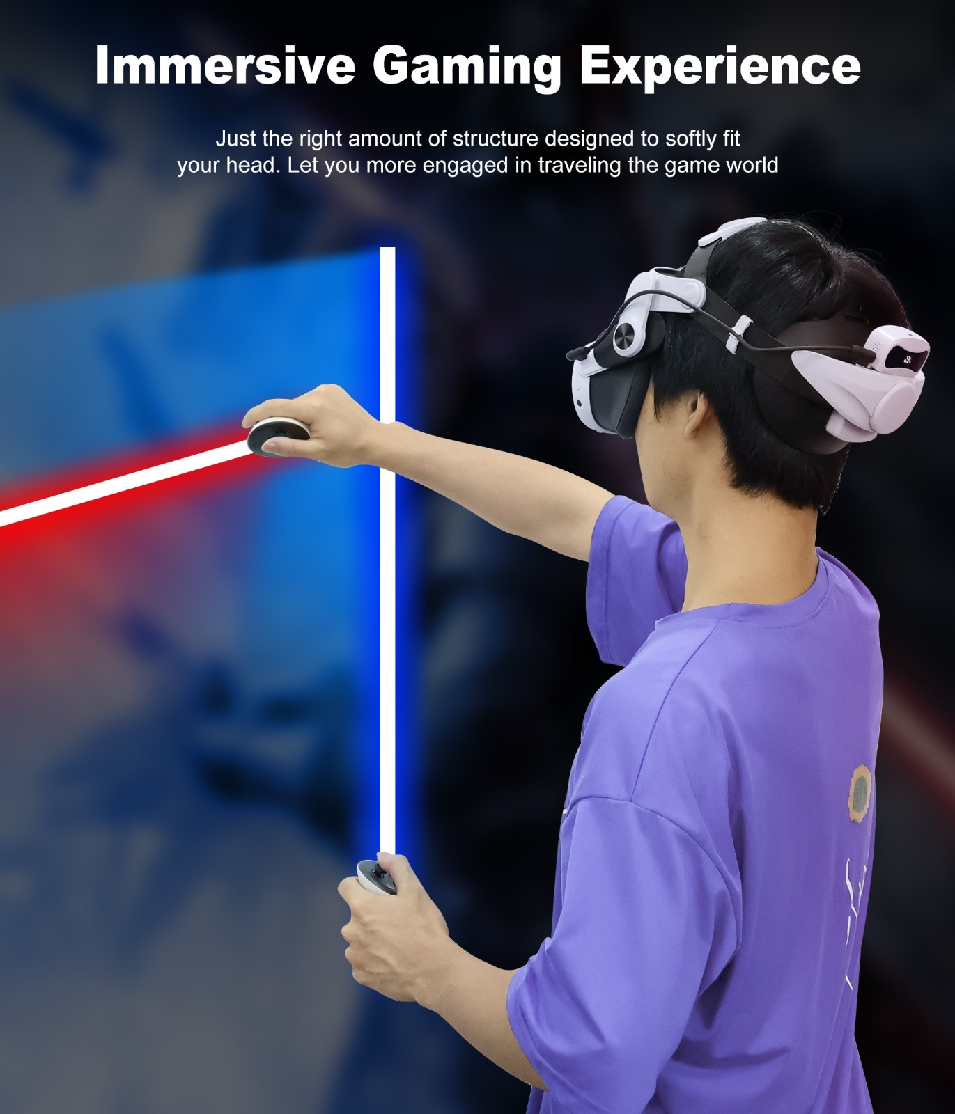 Head Strap for Meta Quest 2/Quest 3/3s with 7500mAh Battery VR Headset Elite