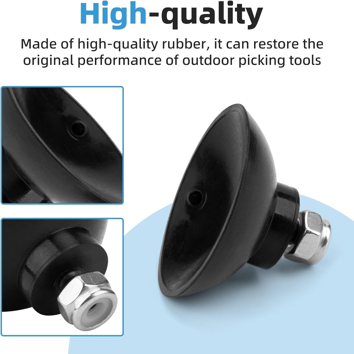 Professional Gripper Replacement Cups for ArcMate EZ Grabber Tool - UV Resistant
