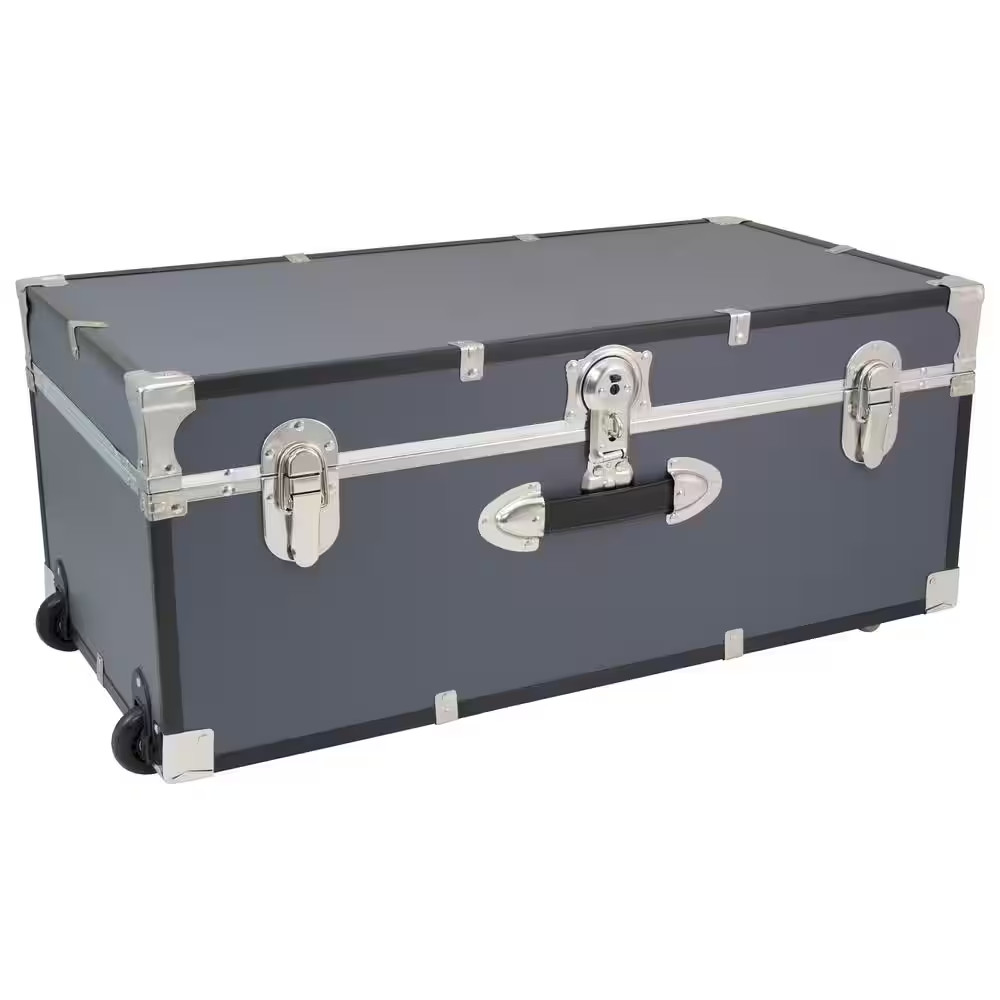 Seward Explorer 30 In. Trunk with Wheels & Lock, Gray