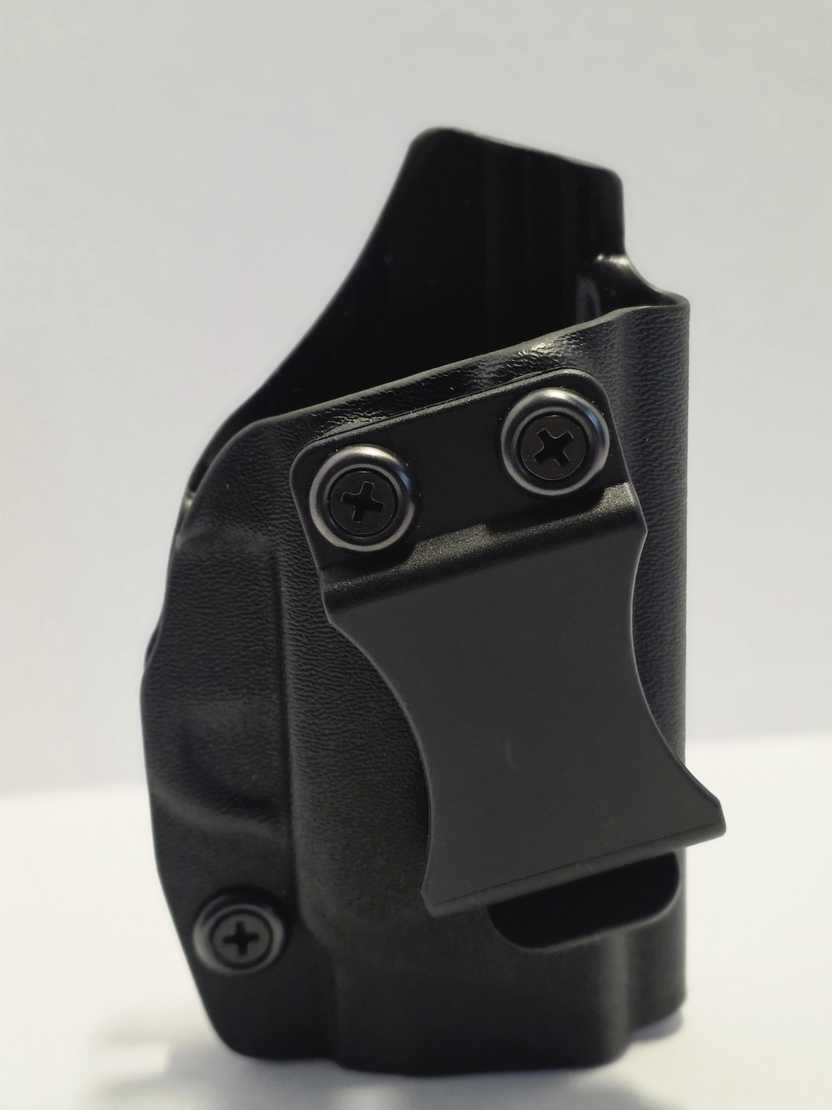 Kydex IWB Concealed Carry Holster Black Right Hand Belt Clip Fits Compact Pistol