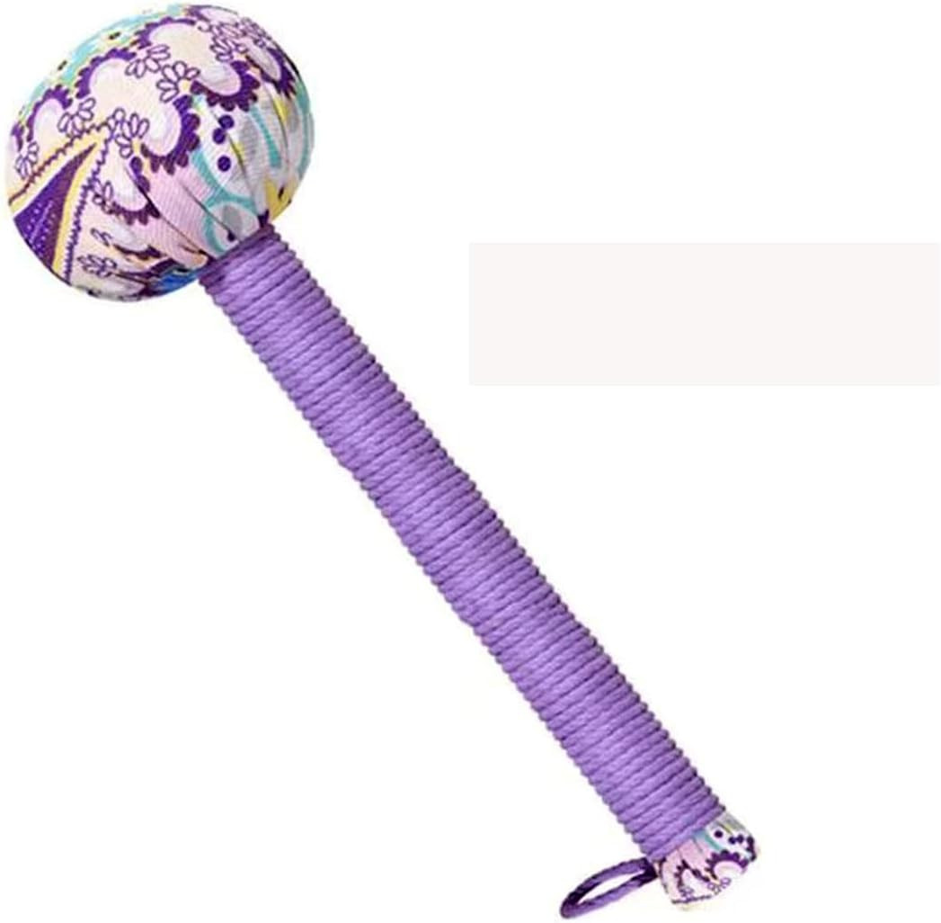 Manual Wormwood Massage Hammer for Back Pain Relief - 12.5 Inch Lymphatic Dra...