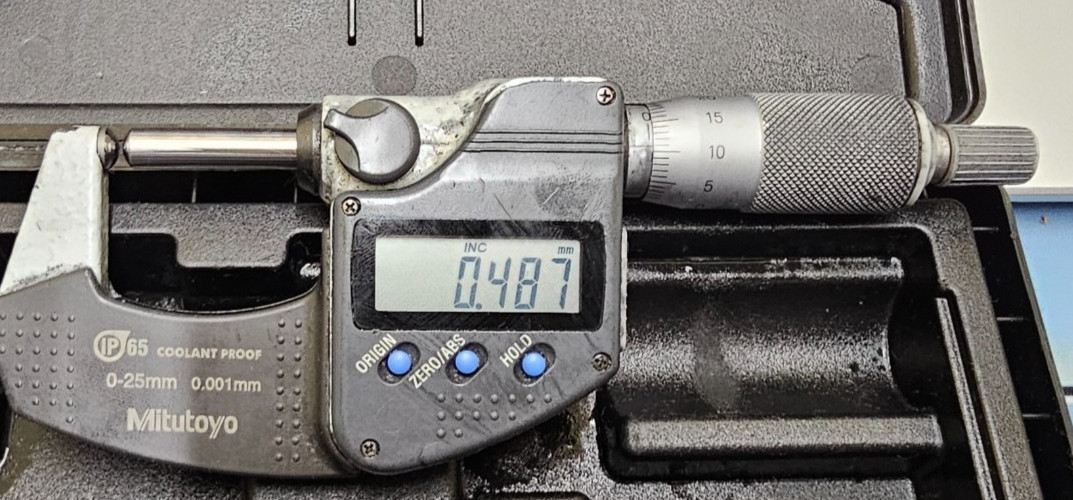 Mitutoyo 395-351-30 Electronic Spherical Face Micrometer