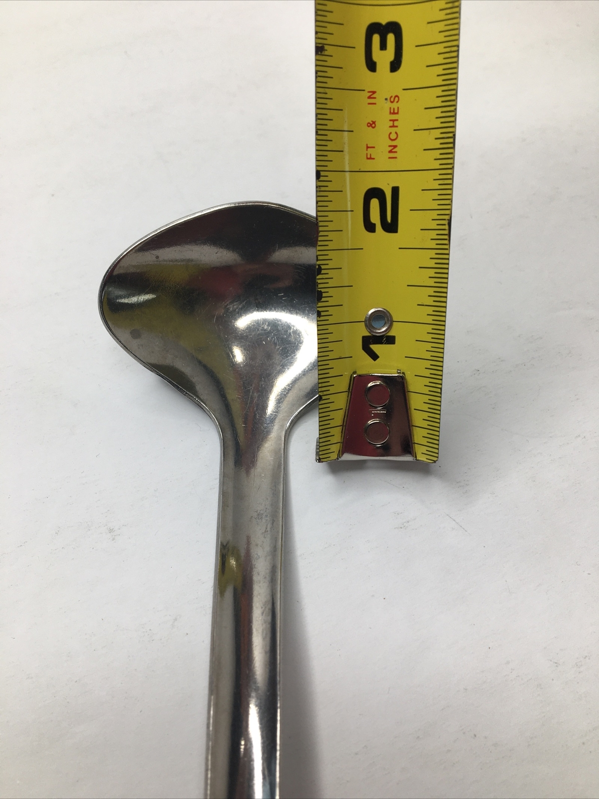 Denmark Variation Stainless 6 3/4" Solid Gravy Ladle, DENMARK Good Condition!