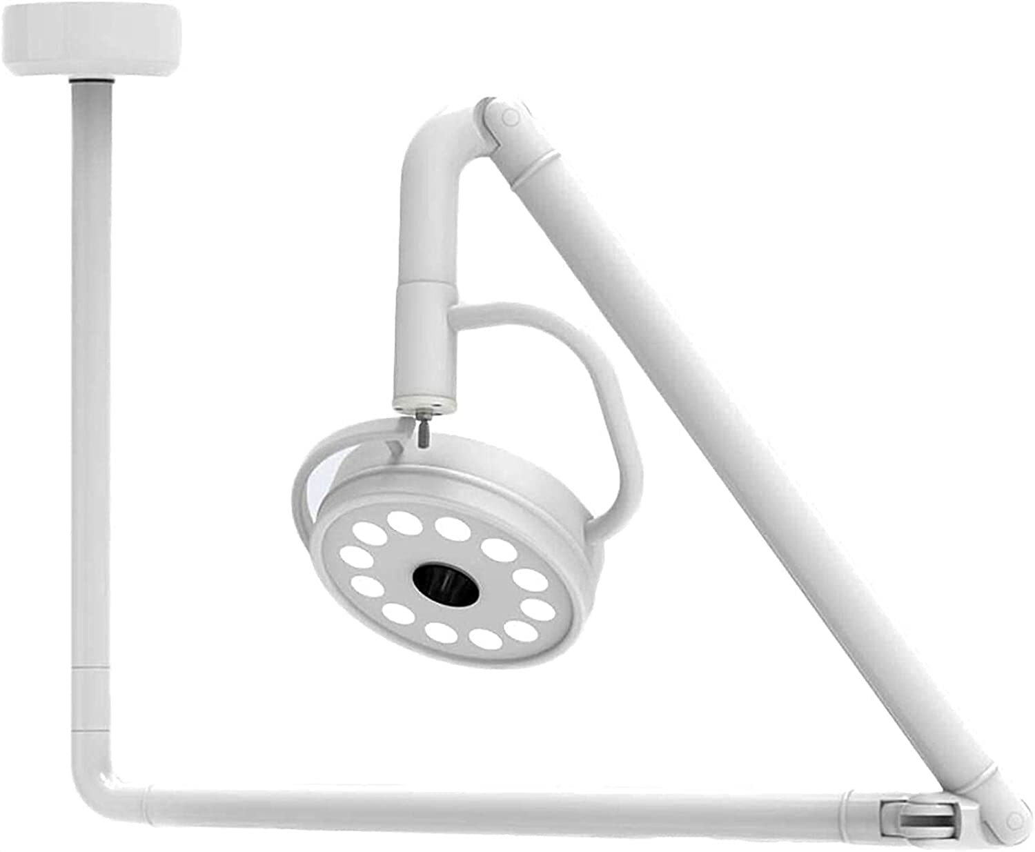 360 Rotation 36W LED Ceiling Mounted Surgical Exam Light Shadowless Lamp 800mm