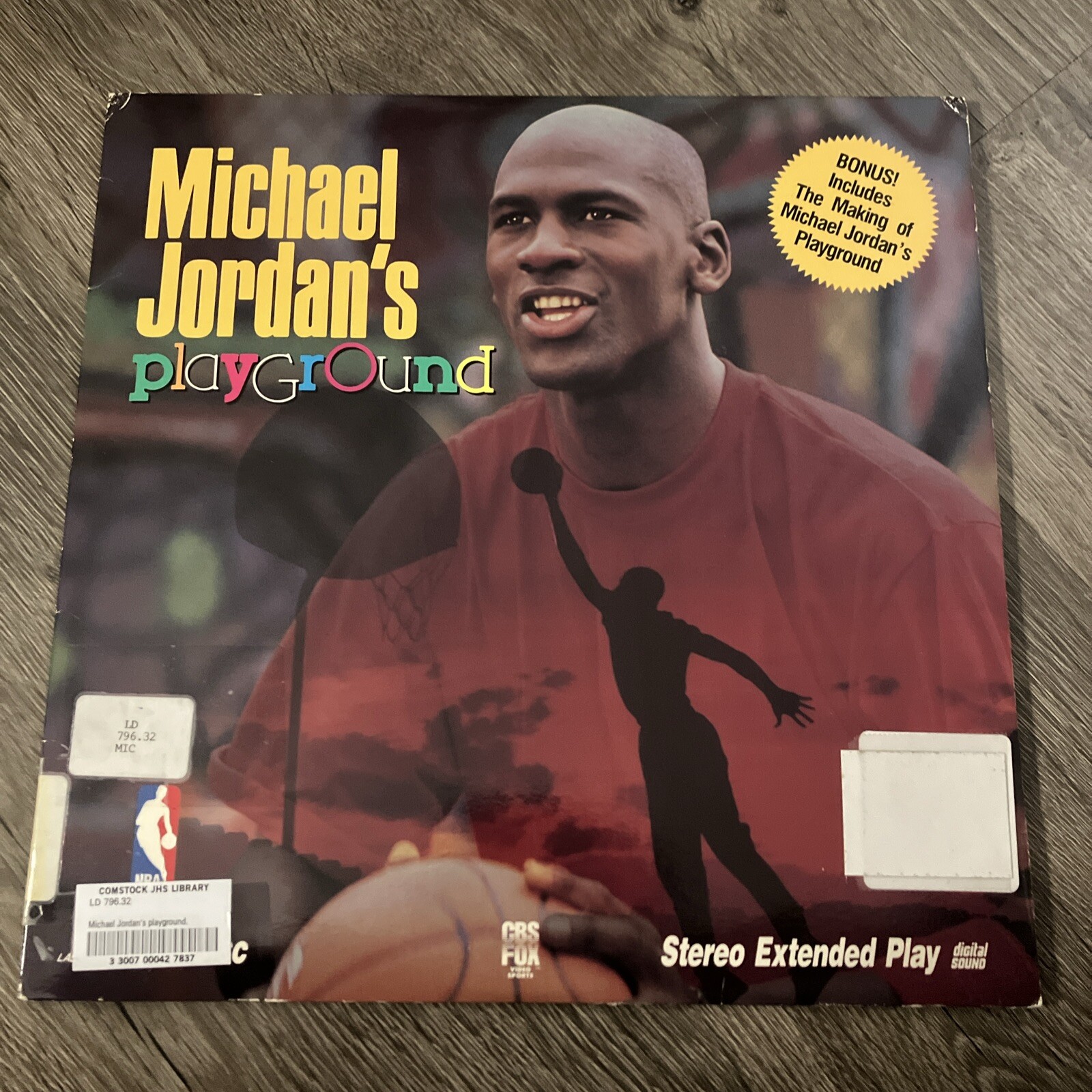Michael Jordan's Playground Laserdisc Stereo Extended Play