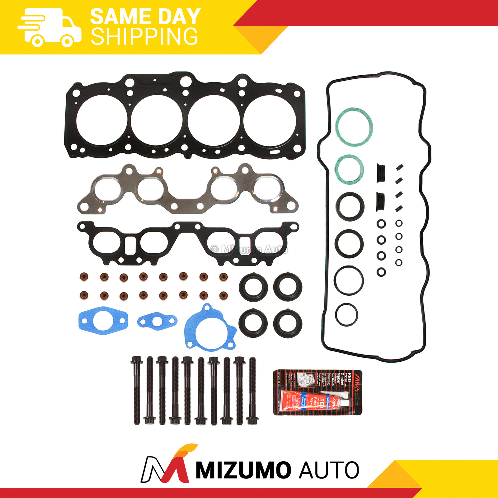 Head Gasket Bolts Set Fit 97-01 Toyota Camry Celica Solara 2.2 DOHC 5SFE