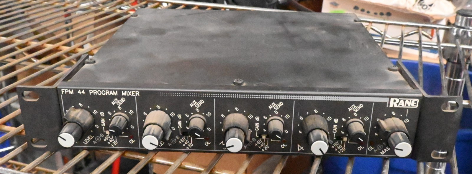 Rane FPM 44 Program Mixer NO POWER SUPPLY FREE SHIPPING