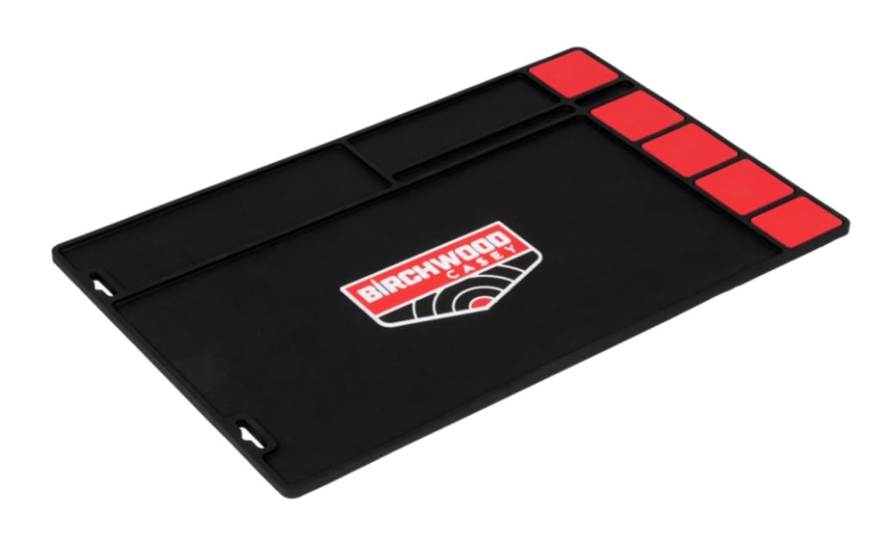 Birchwood Casey Pistol Cleaning Mat - Padded, Non-Slip, Protects Surfaces