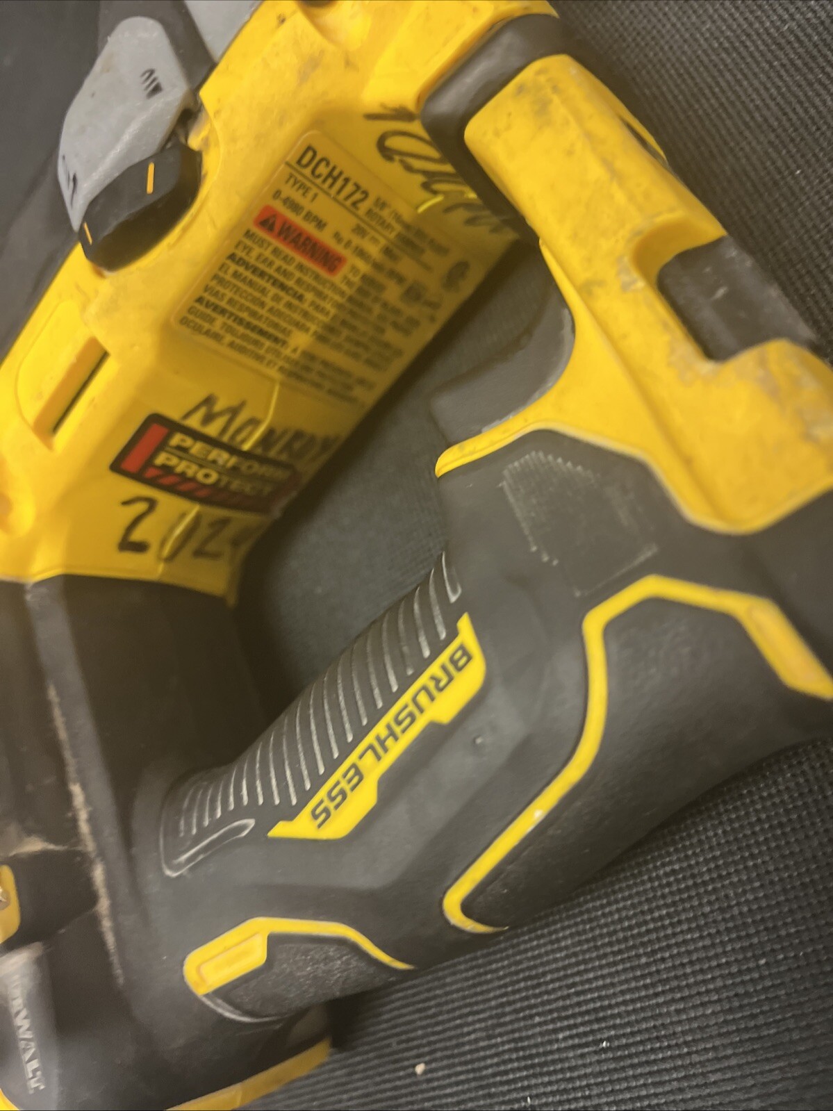 DEWALT Lithium DCH172 5/8" Rotary Hammer Tool Only