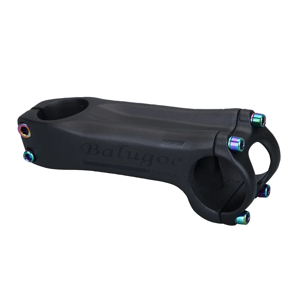 Full Carbon Fiber XC Mountain Road Bike Handlebar Stem -6-17 Degree 70-130mm