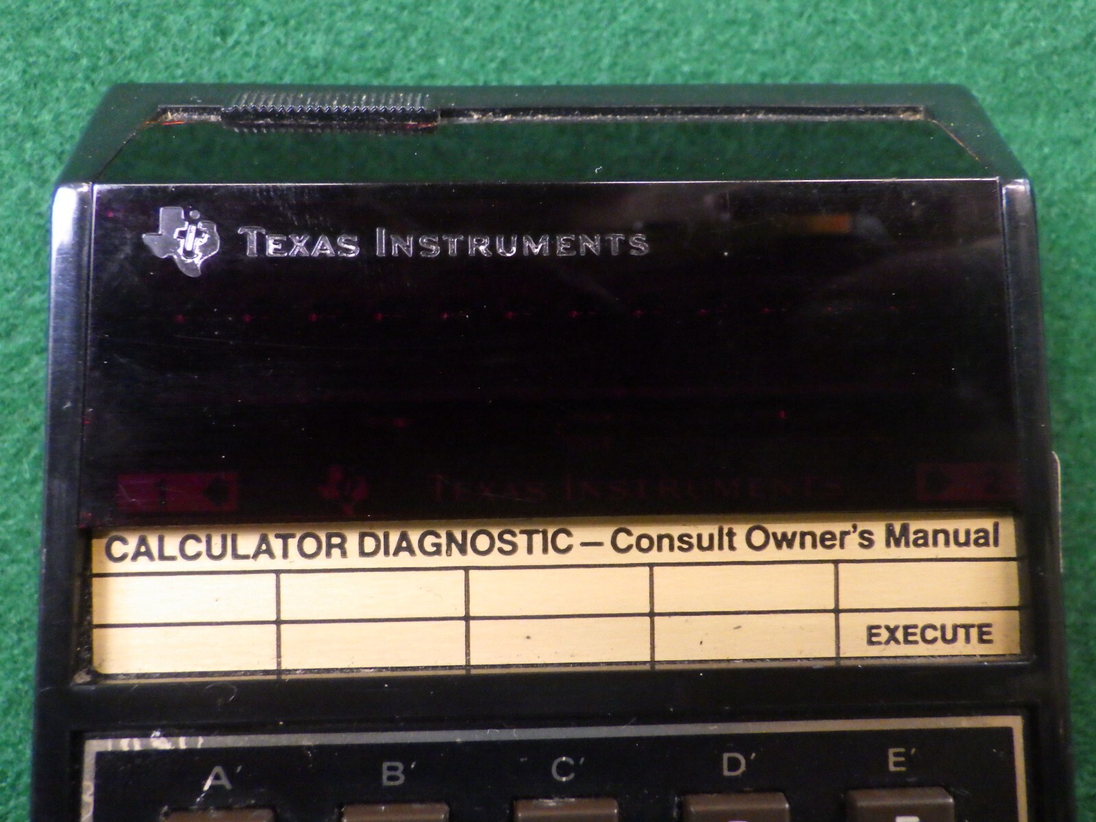 Vintage TI-59 Programmable Calculator With Case Read Description