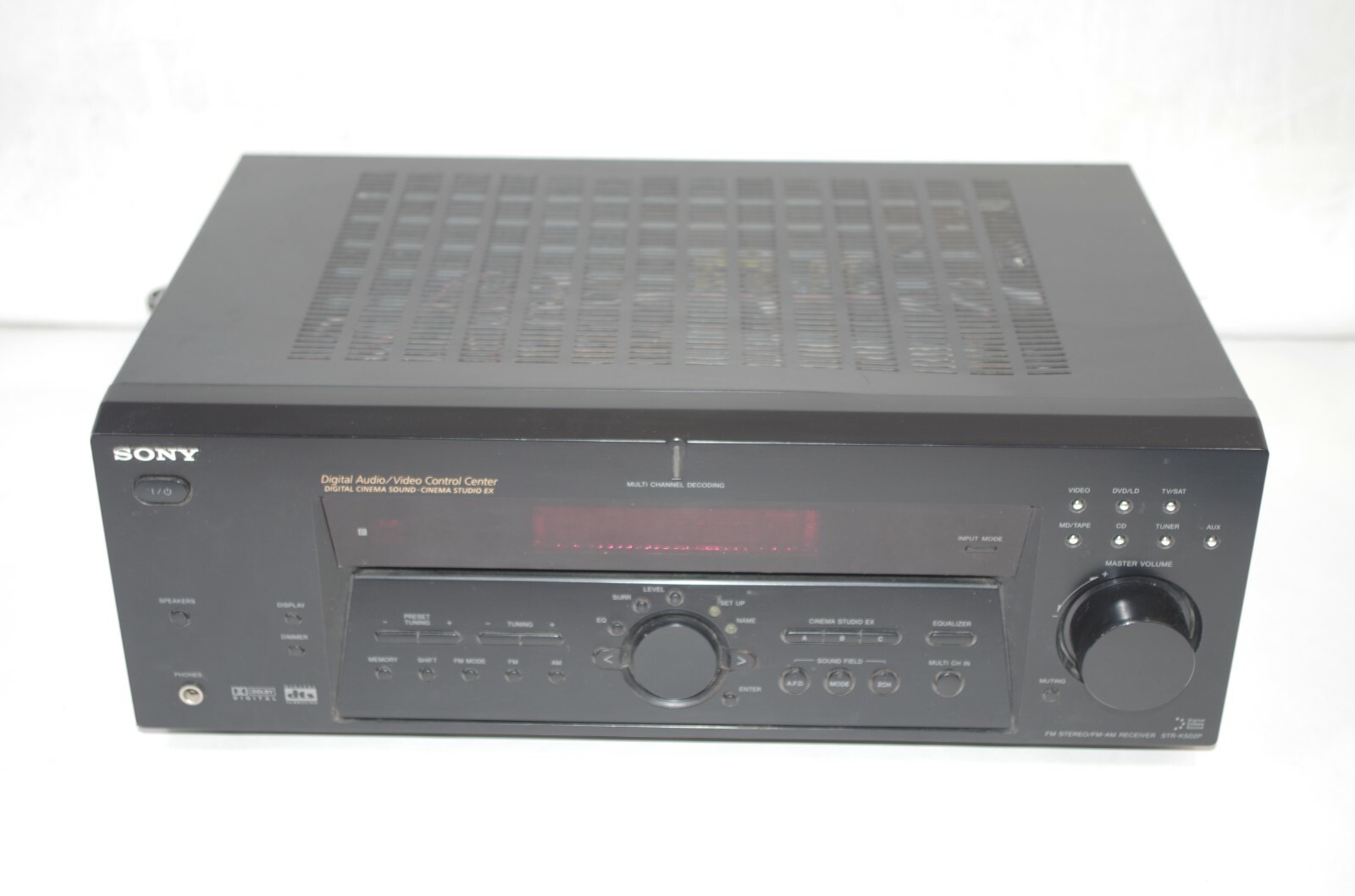 Sony STR-K750P Digital Audio Video Control Center FM Stereo Receiver Black