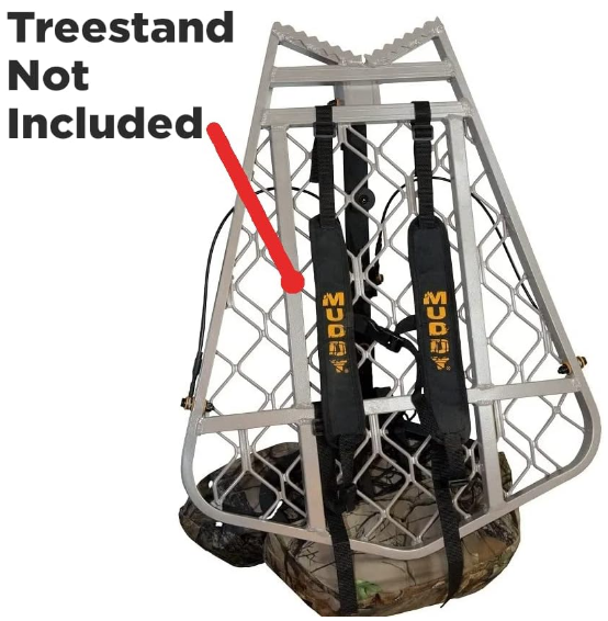 Treestand Backpack Straps, Black