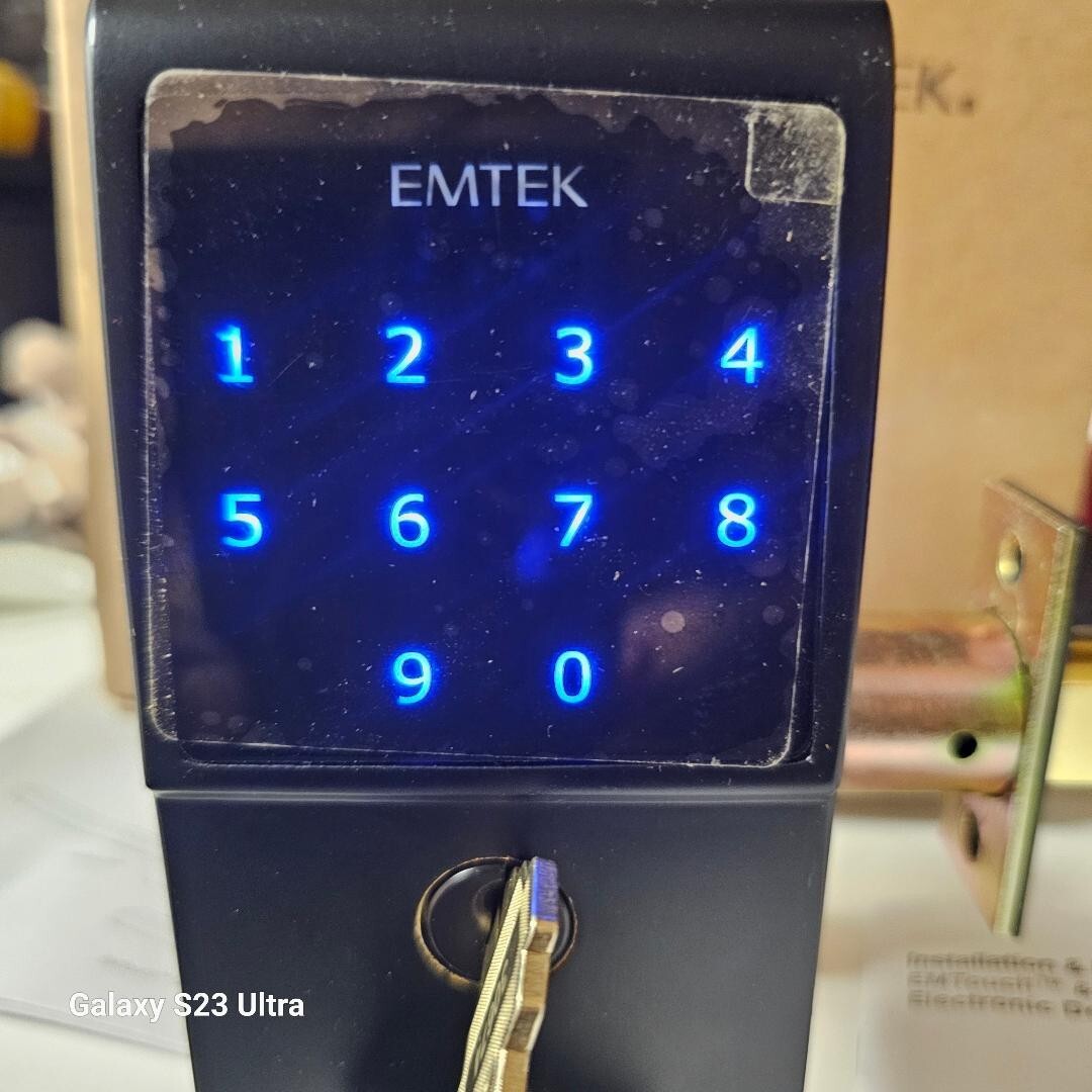 Emtek E3020US19 EMTouch Electronic Keypad Deadbolt *PARTS ONLY*