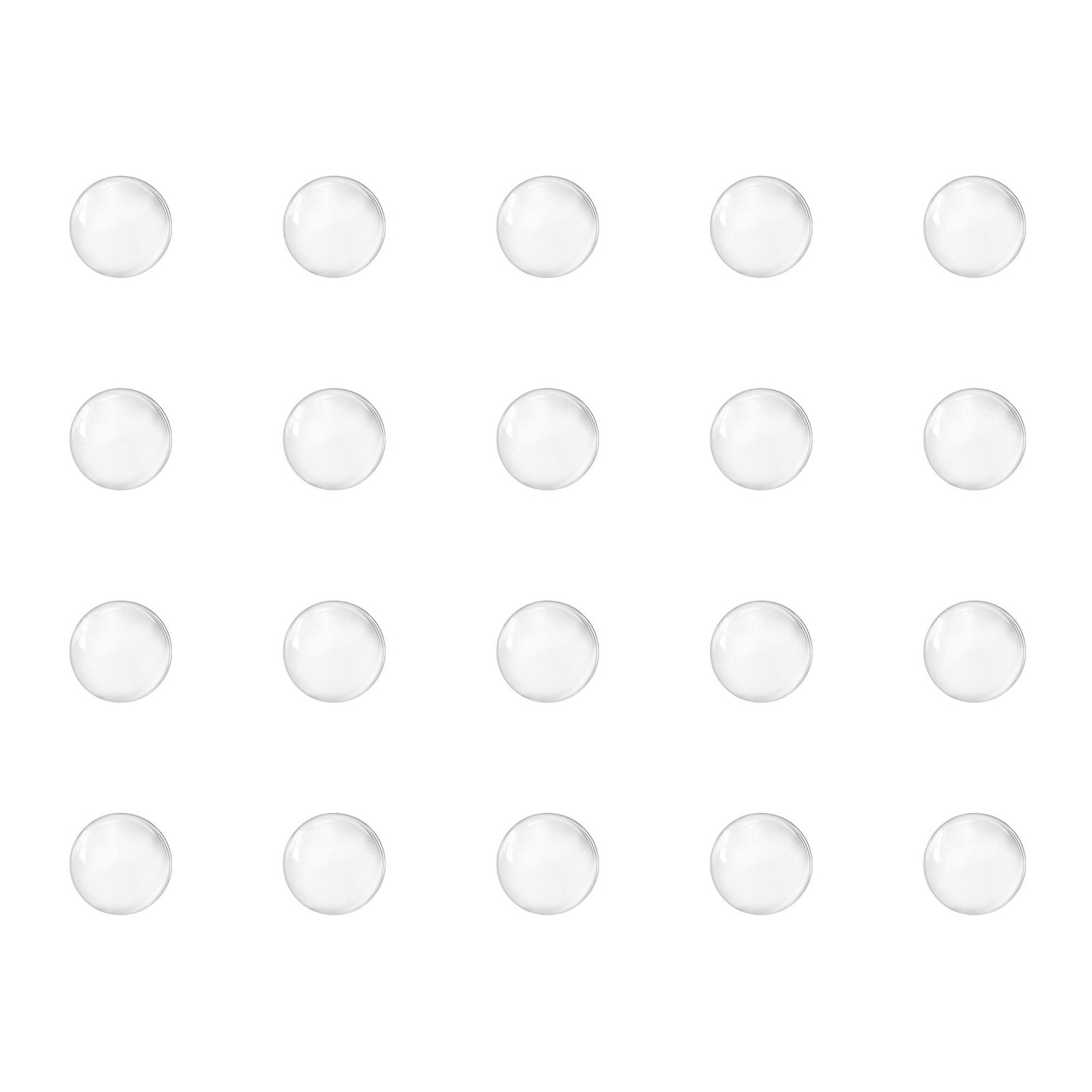 uxcell 3mm Solid Round Clear Glass Ball Boiling Stones Soda Lime Glass Beads ...