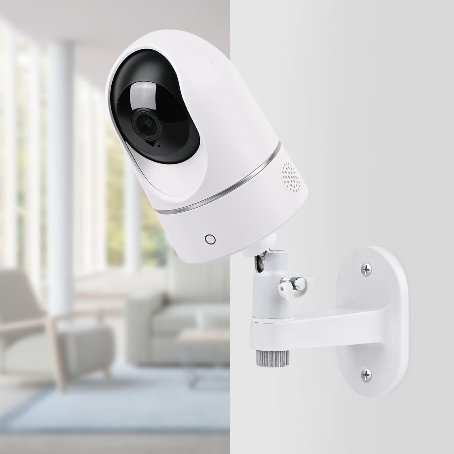 2Pack Adjustable Wall Mount for Eufy Security Indoor Cam P24 and E220, No-Drill