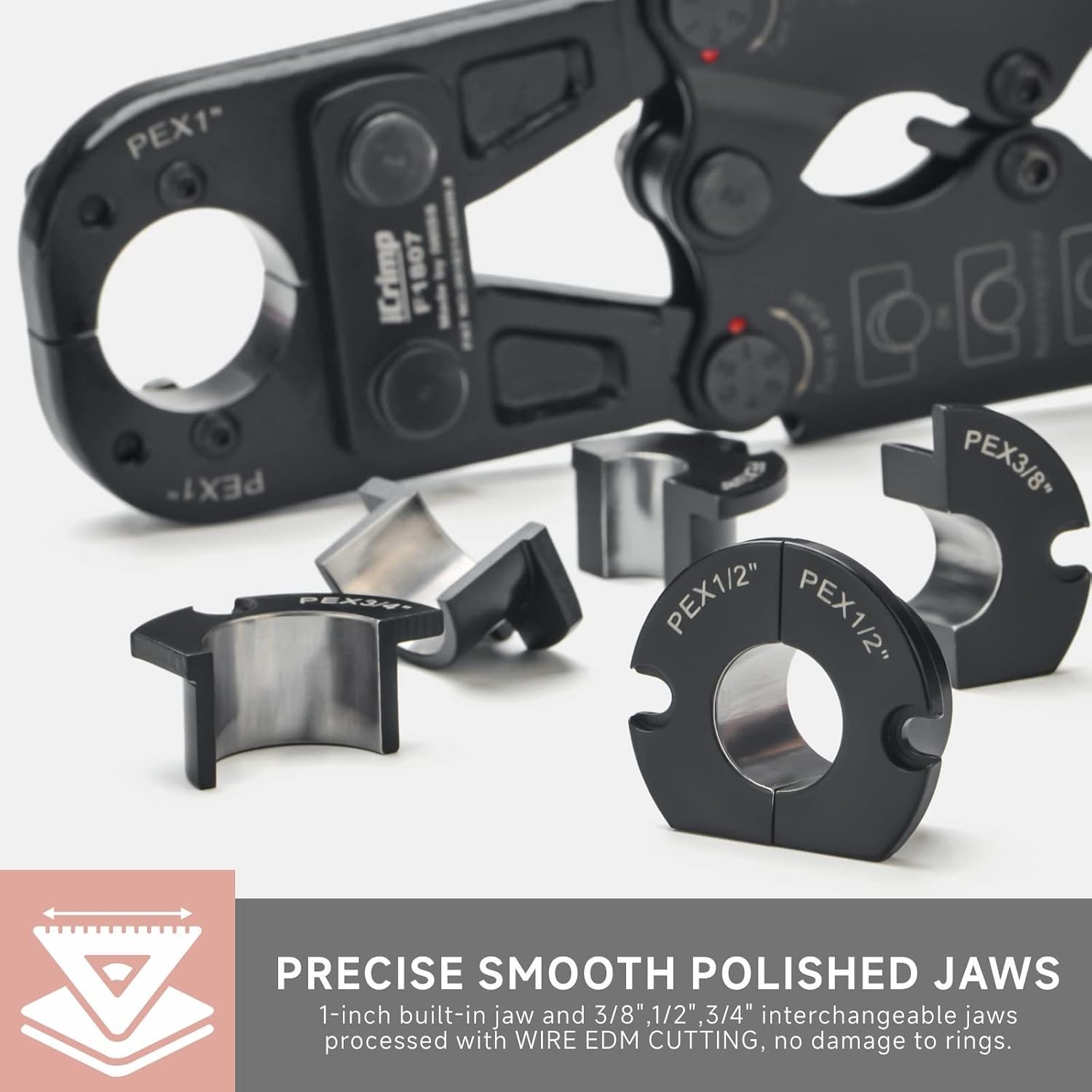 Professional iCrimp PEX Crimping Tool Kit for Efficient Plumbing Installations