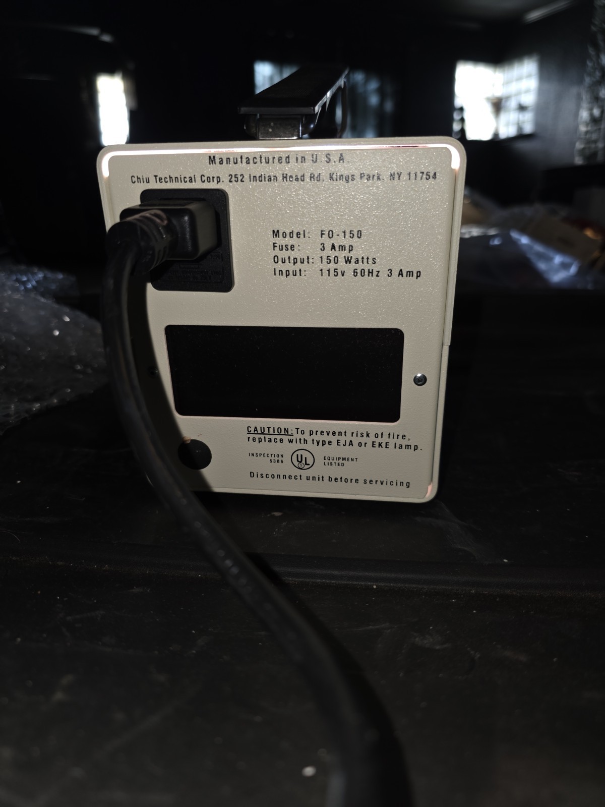 Chiu Tech Corp FO-150 Fiber Optic Light Source