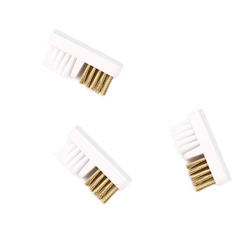 TEONEI Nail Drill Bit Wire Cleaner Brush,Nail Art Cleaner Tool for Nail Salon