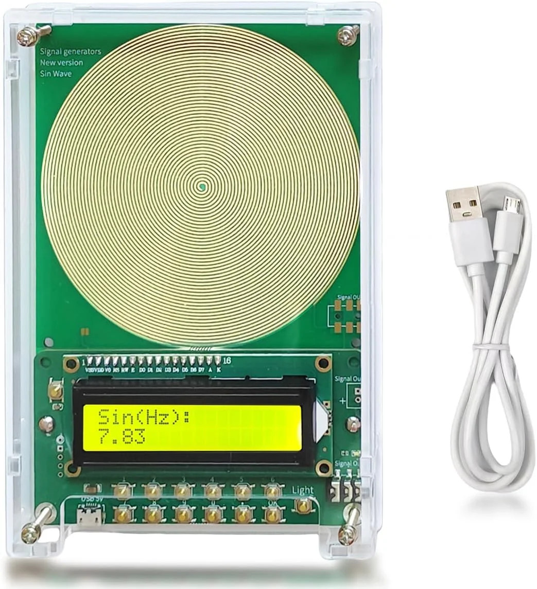 Adjustable Frequency Generator for Healing (0.01Hz-299kHz), 7.83Hz Schumann Reso