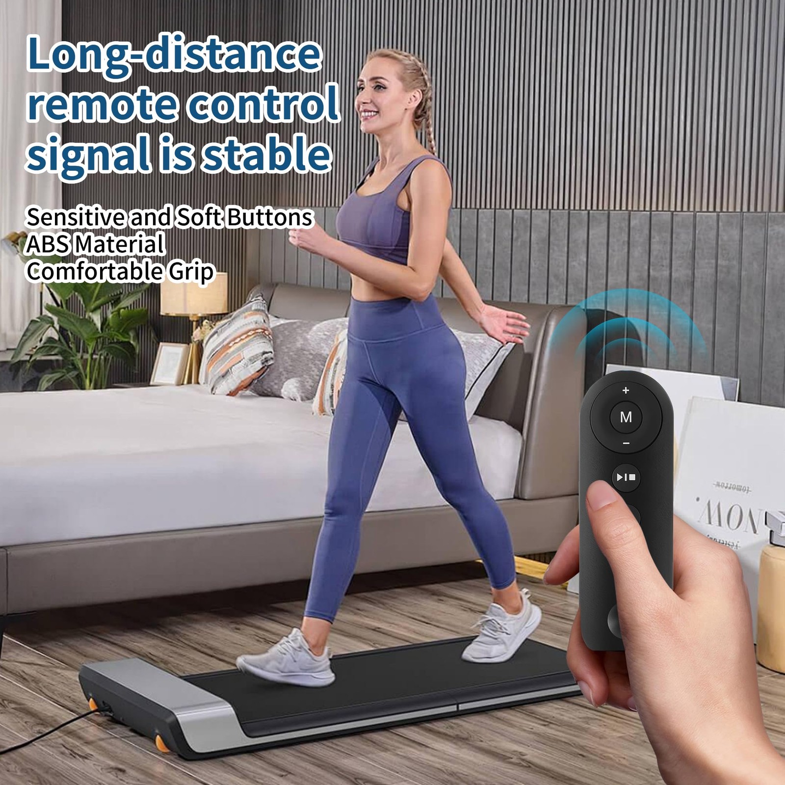 Replacement Walking Pad Remote Control Compatible with Lichico AD-4000 Plus, ...