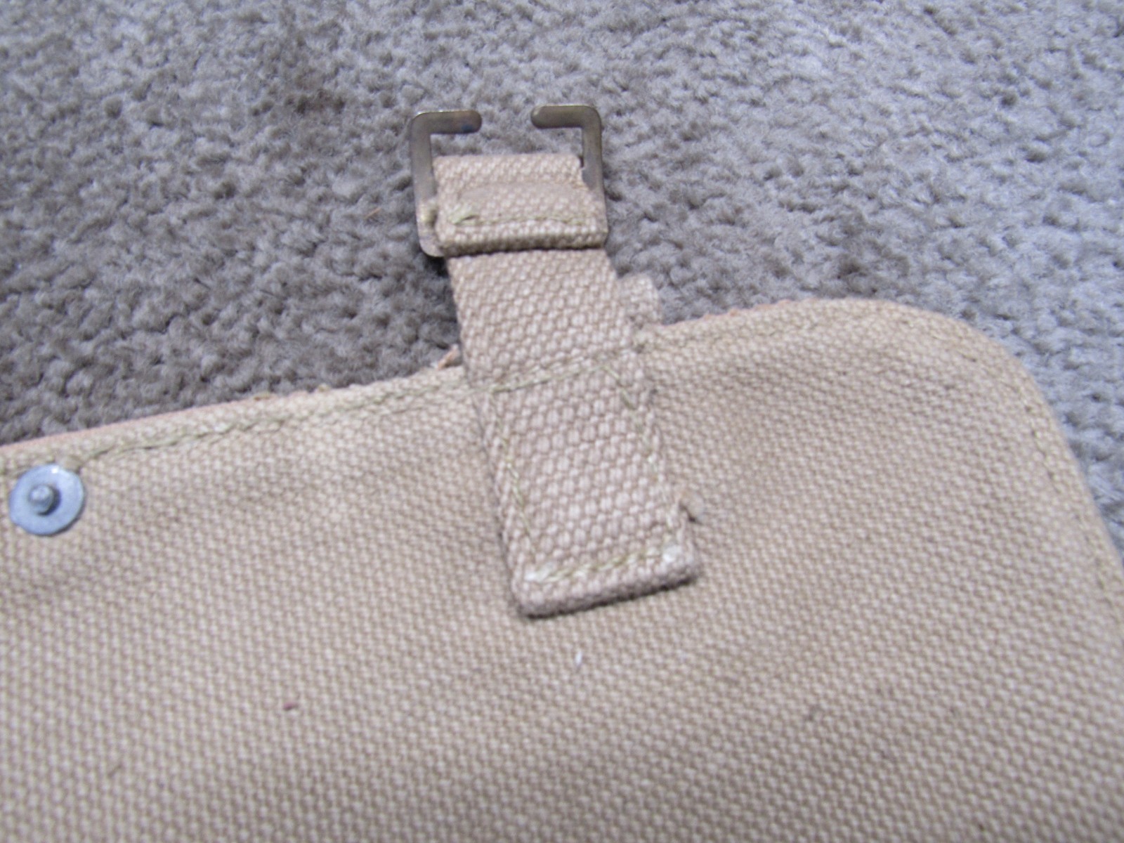 British Post WW2 Shovel Cover P37 Entrenching Tool Case Broad Arrow Pattern 1937