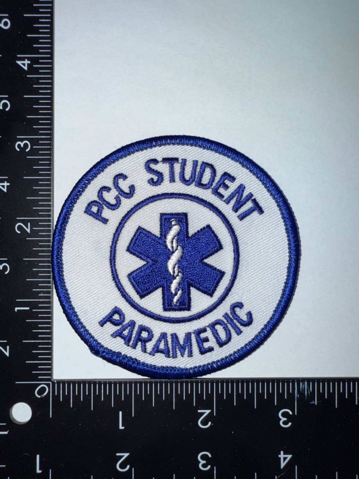 Portland Community College PCC Student Paramedic Oregon OR Patch Obsolete
