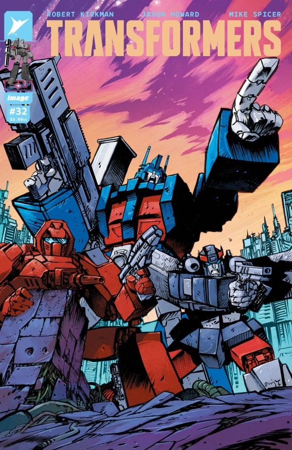 Transformers #32 CVR B Daniel Warren Johnson & Mike Spicer VAR Pre Order 5/13/26