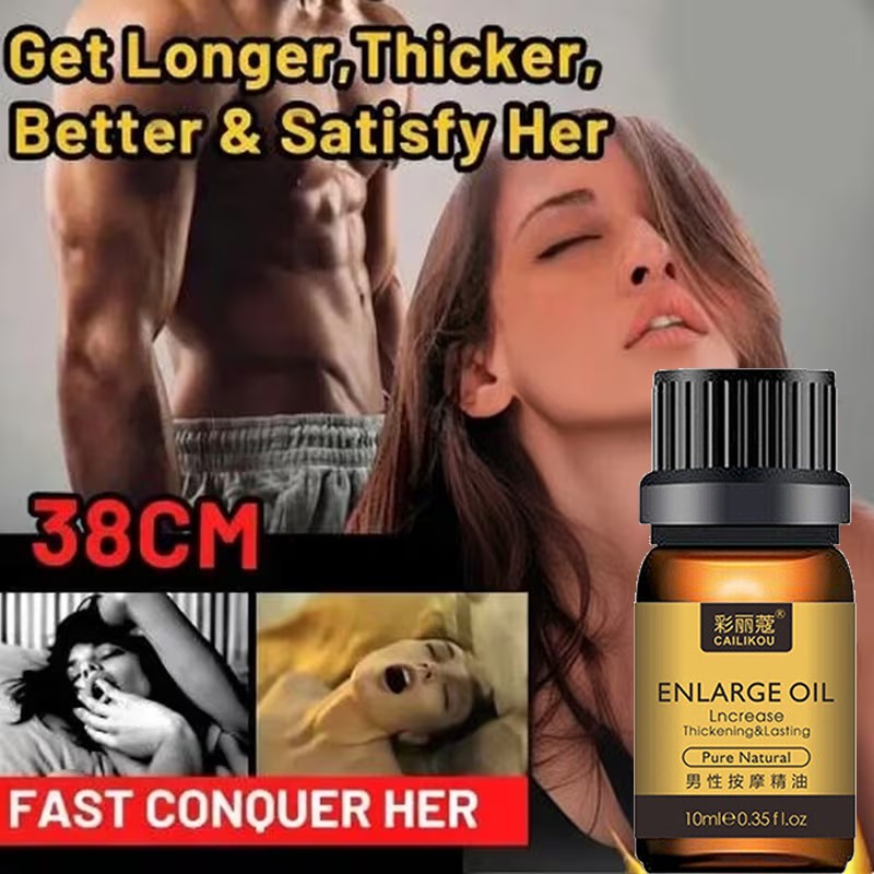Men Penis Enlarger & Penis Growth Oil Faster Enhancement Enlargement US