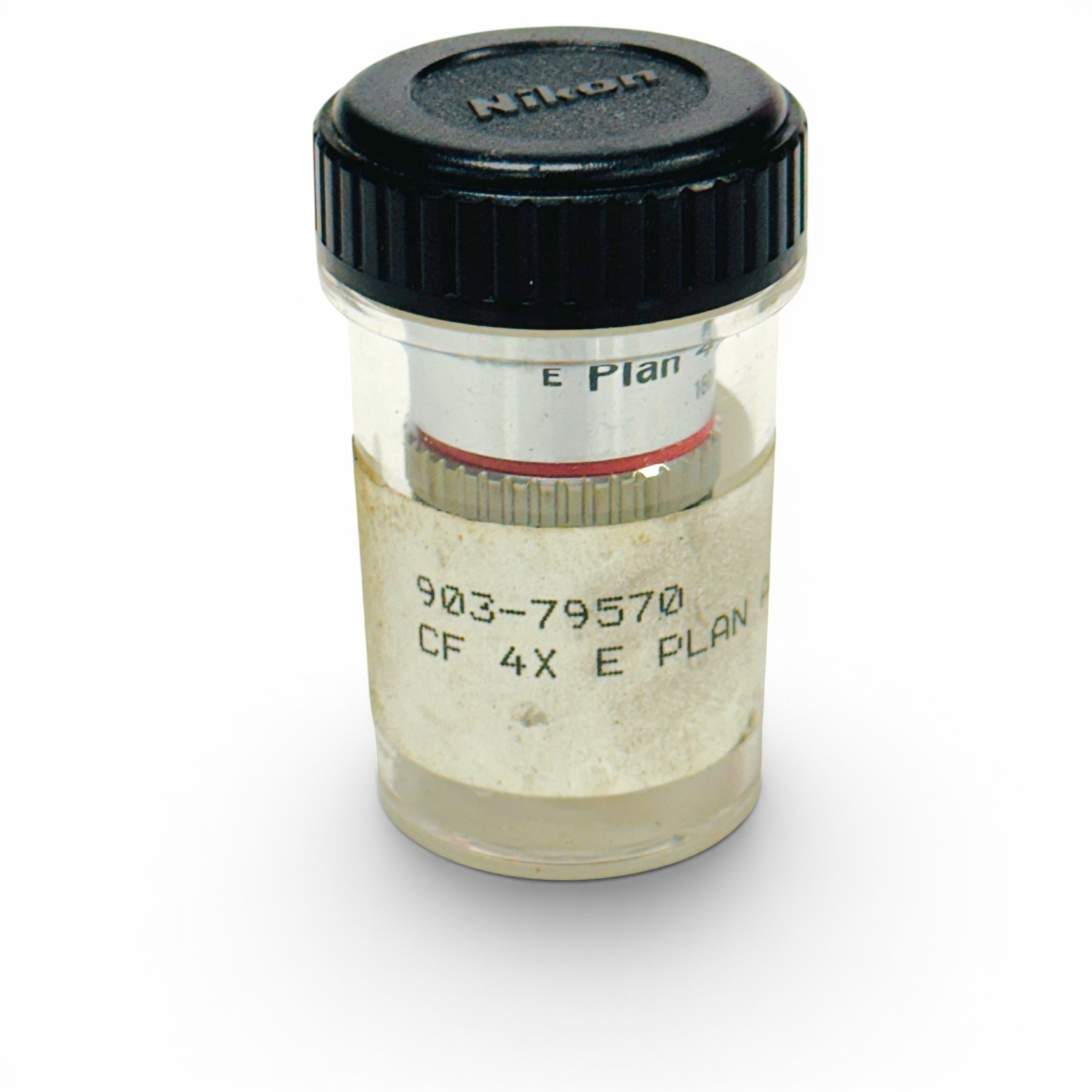 Nikon E Plan 4x/0.1 Microscope Objective Lens 160/- Made in Japan