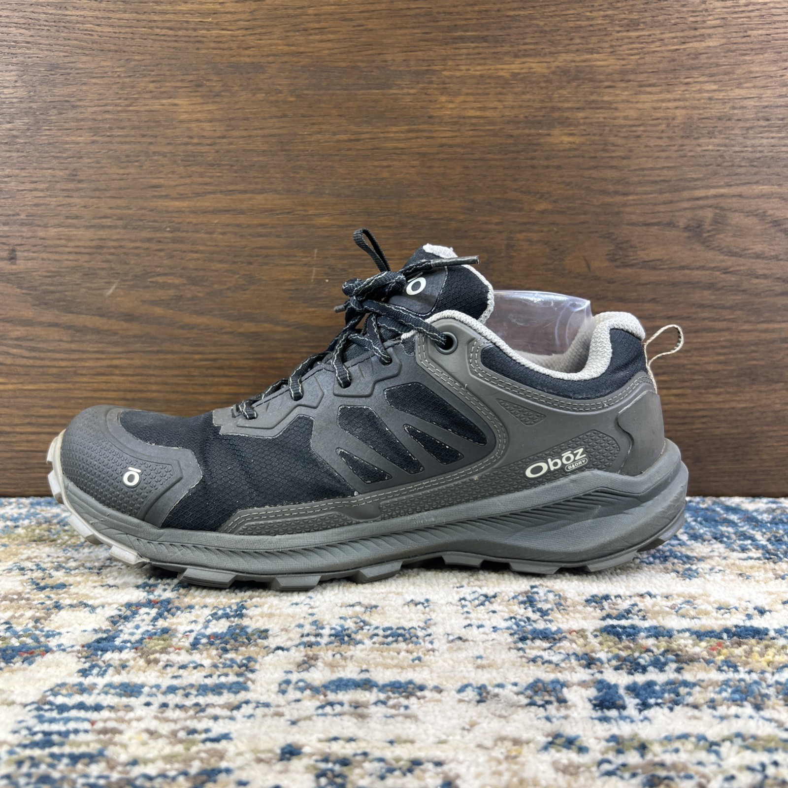 Oboz Women's Katabatic Low B-Dry Waterproof Hiking Shoe Black Sea US 9.5 41EU