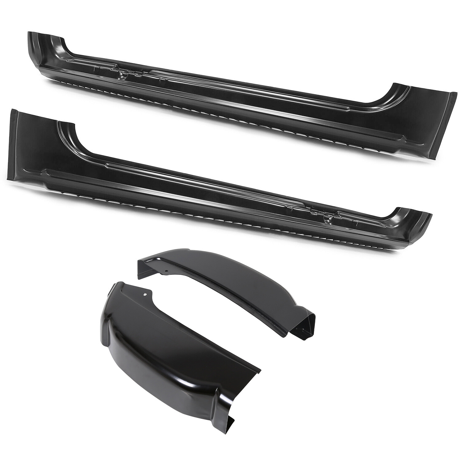 For 99-07 Silverado Sierra 1500 2500 3500 EXTENDED Cab Rocker Panel & Cab Corner