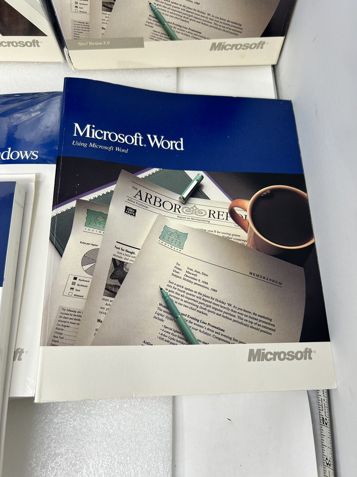 Microsoft Windows User Guides Reference Vintage - Word Excel Macros 80s