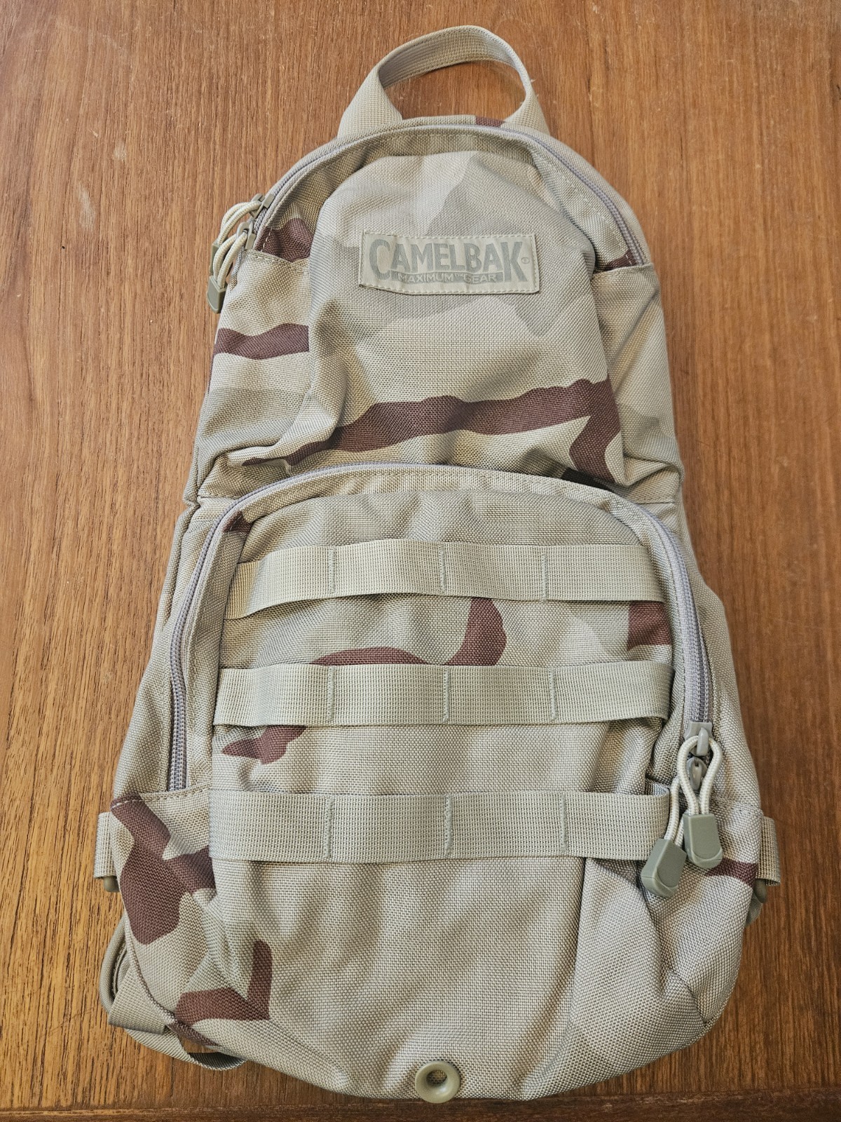 Military Camelbak Mule Hydration Backpack Desert Camo RARE Cordura - No Bladder