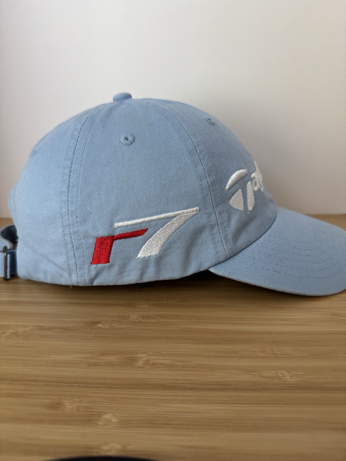TaylorMade r7 Hat Light Blue Golf Strapback Adjustable Baseball Cap Tmax Gear