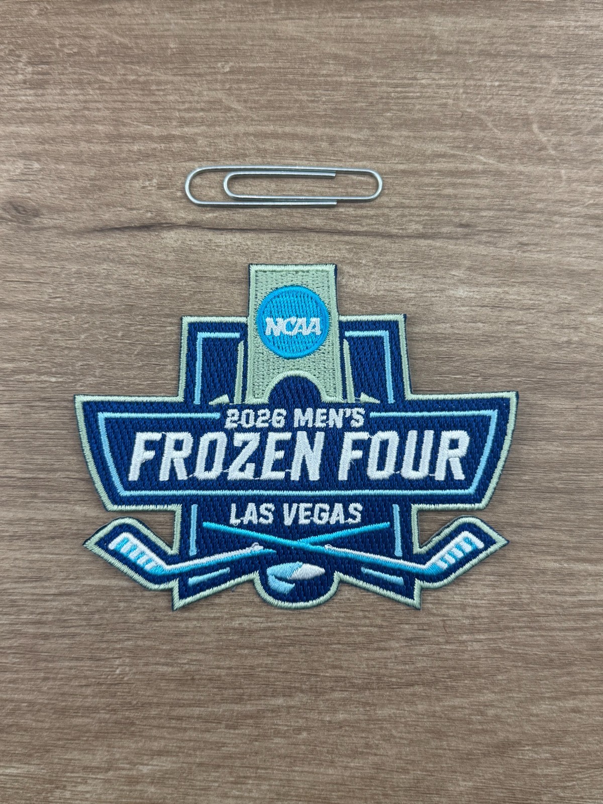 2026 Men's Frozen Four Sew/Iron Las Vegas Jersey Patch NCAA Hockey Tournament
