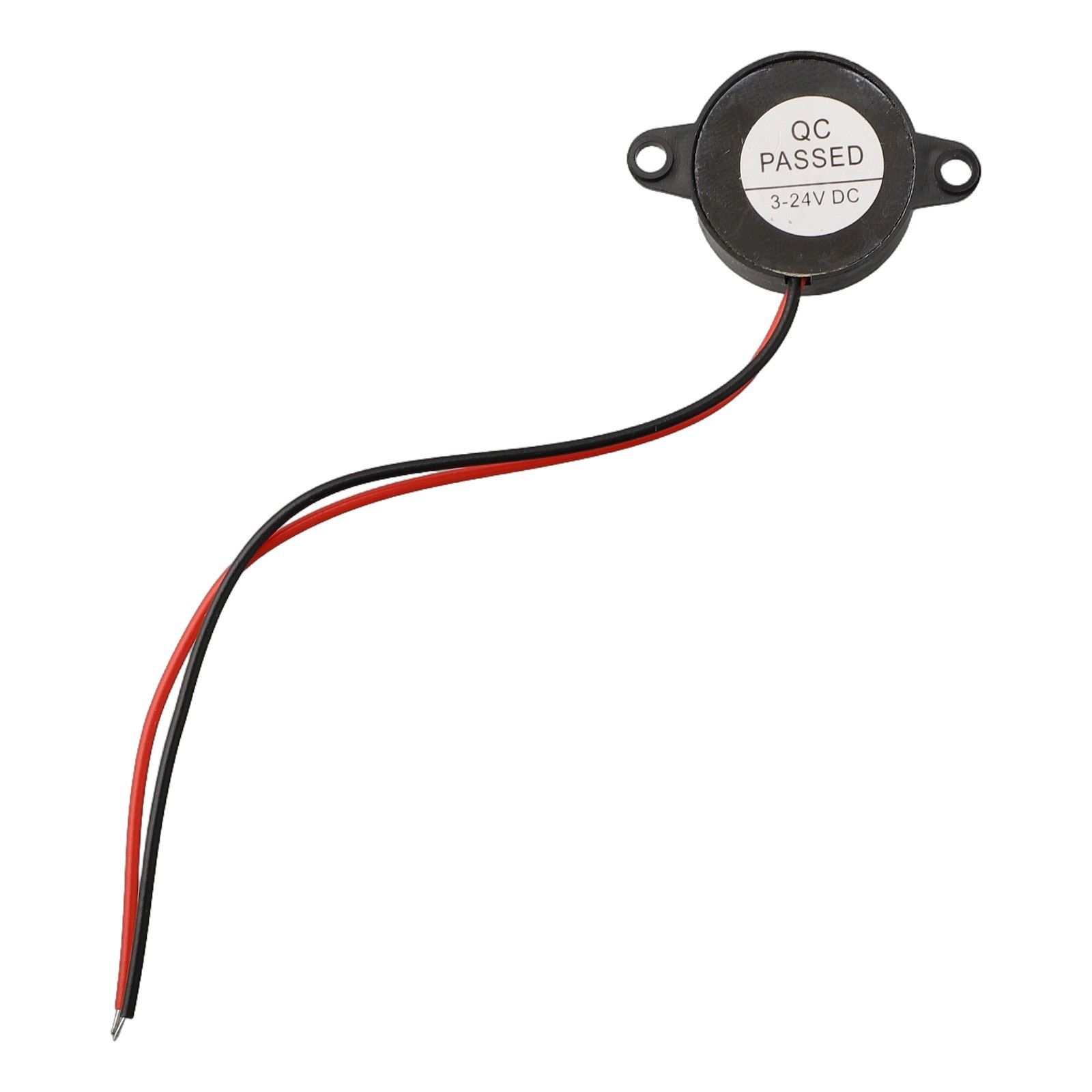 85 DB ABS And Electric Components Piezo Buzzer 12V DC 2 Wired Connctor