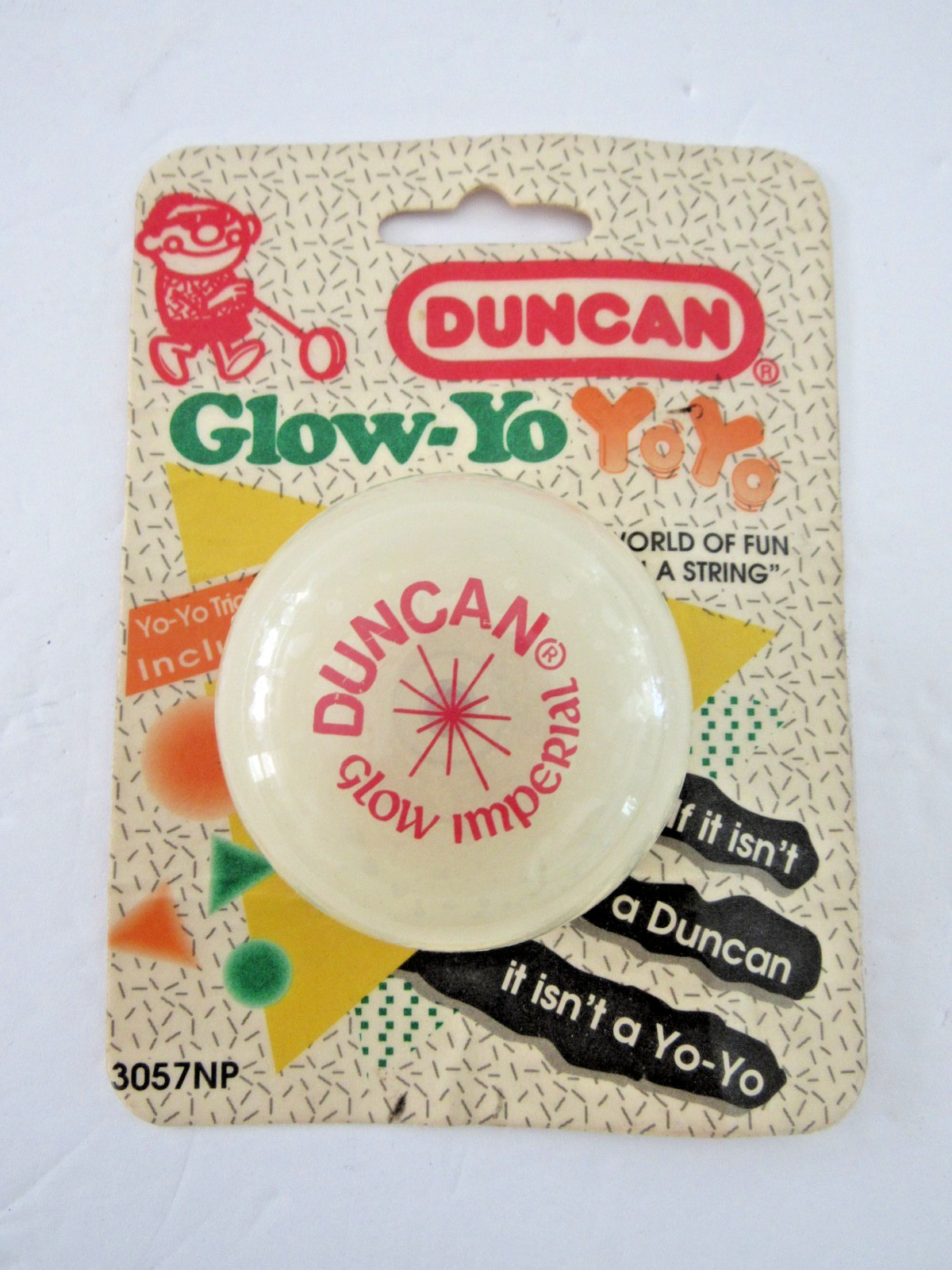 Vintage Duncan Glow Imperial Yo-Yo Model Number 3057NP ~ Sealed