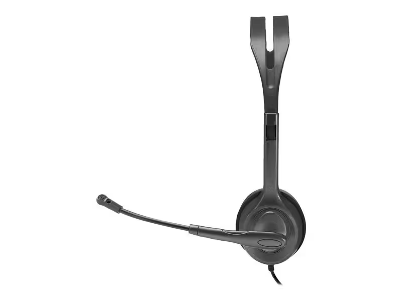 Logitech H111 Wired Stereo Headset with Mic 3.5mm Jack PC Mac Chrome Laptop