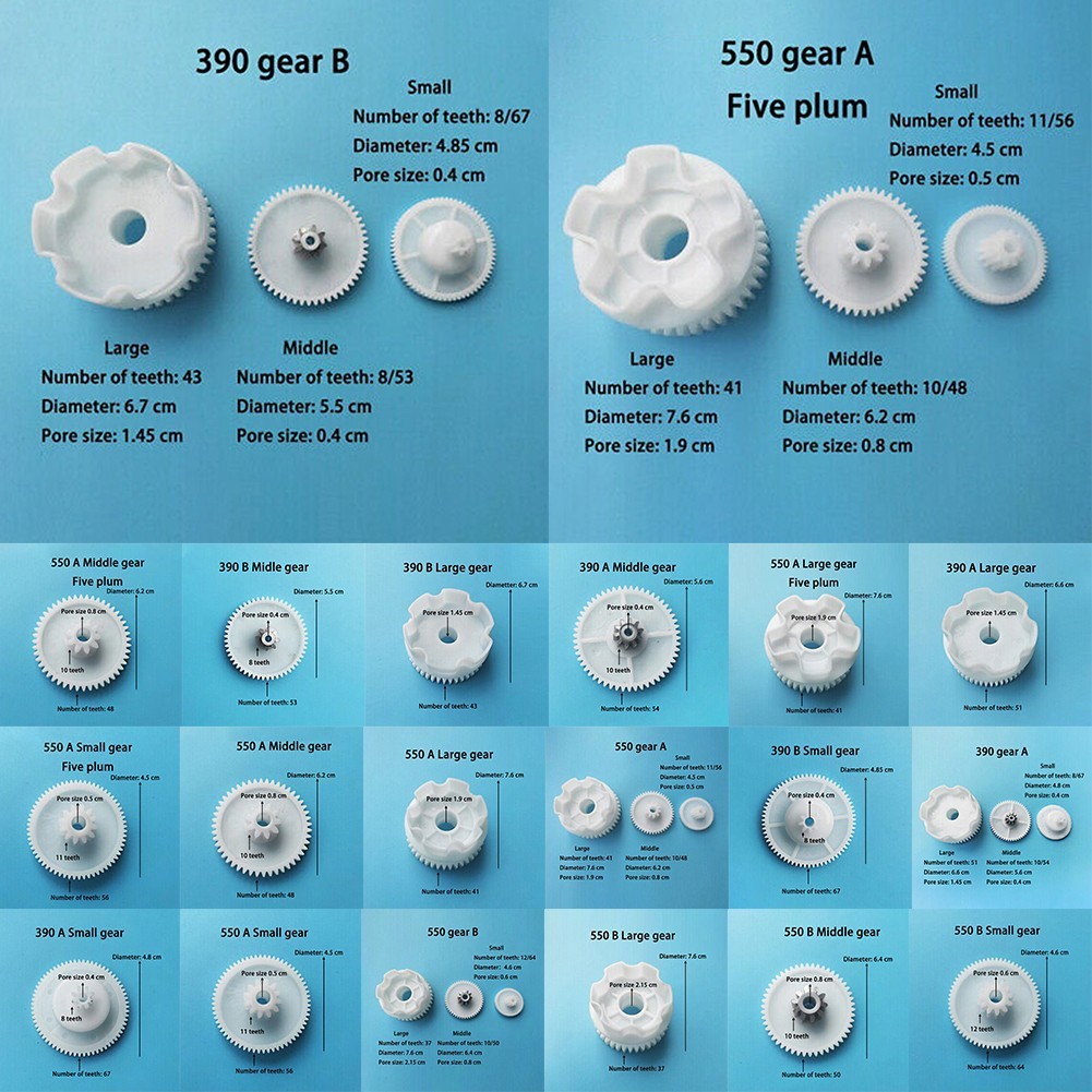 Plastic Gear For Gearbox 550 And 390 Children\S Electric High Quality New