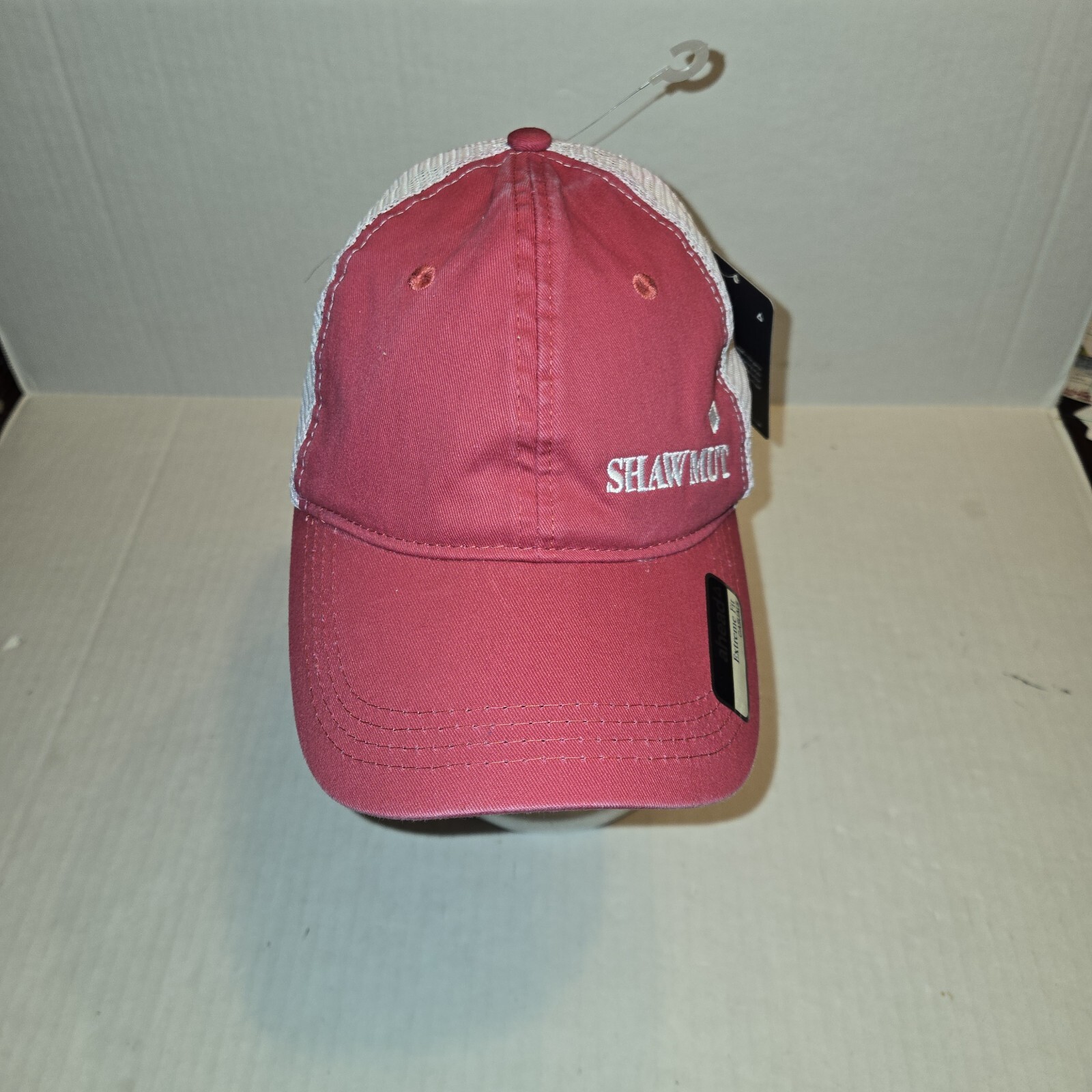 Shaw Mut Golf Hat Adjustable Strapback Mest Trucker Red By Ahead Nwot