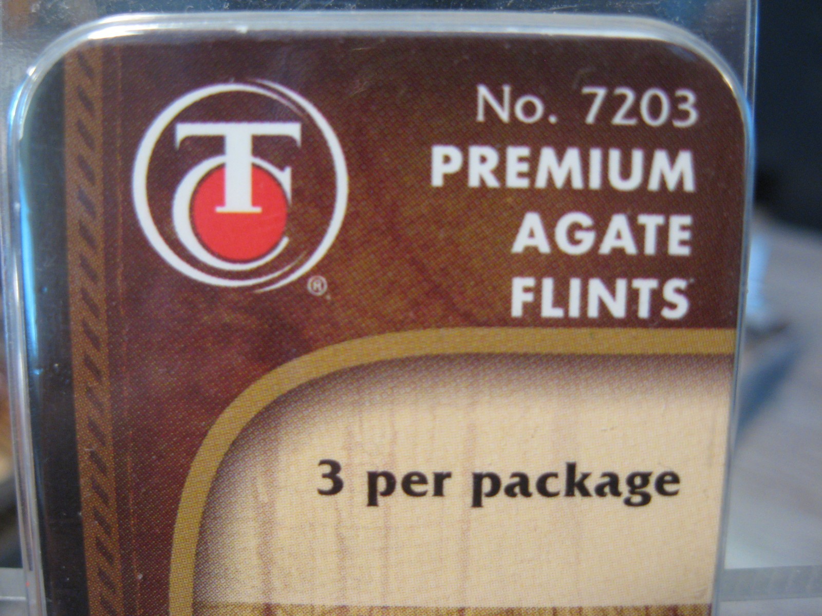 Thompson Center Muzzleloader 3 Premium Agate Flints For T/C Flint Locks 7203
