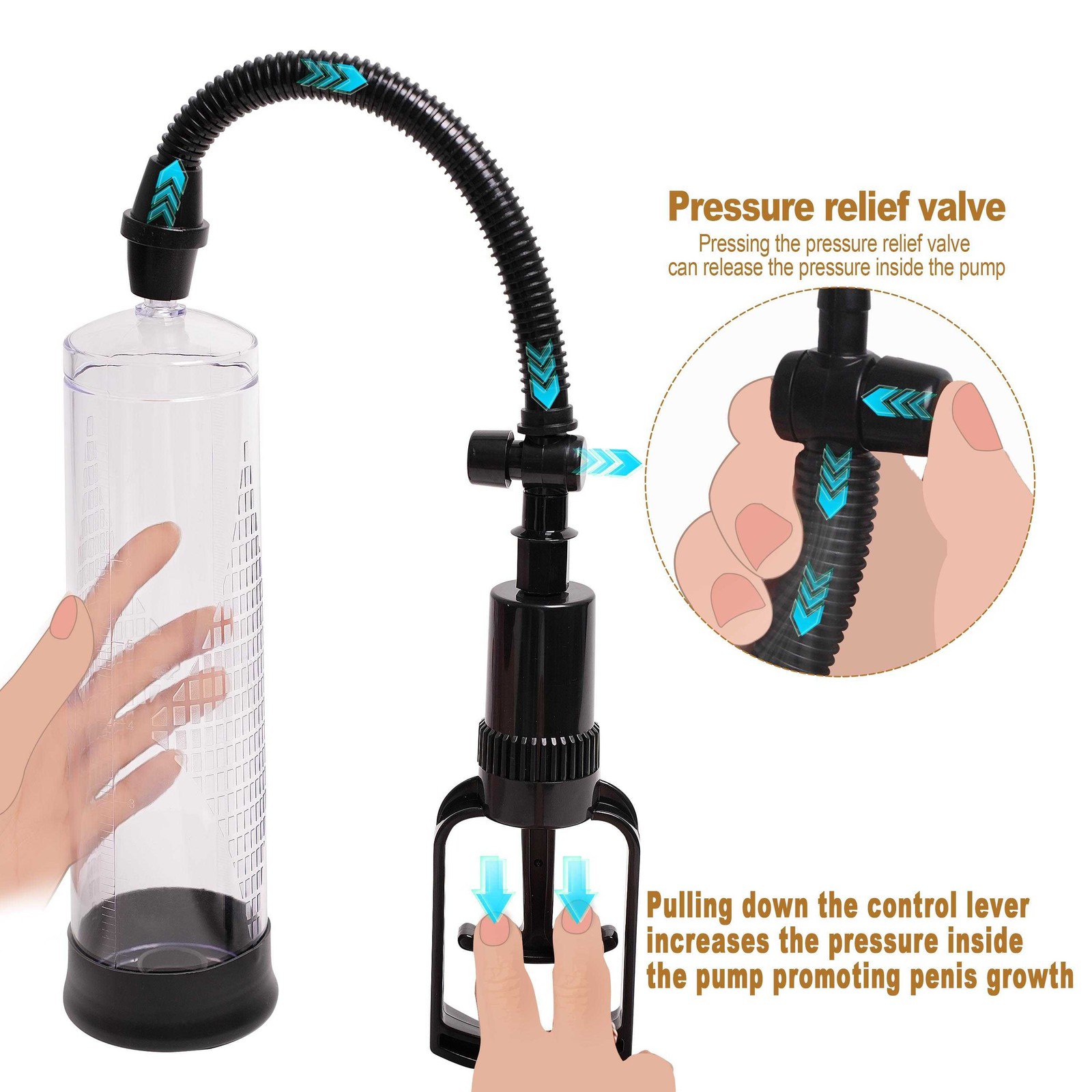 Vacuum Penis Pump Extender Enhancer for Male Enhancement Enlargement Enlarger