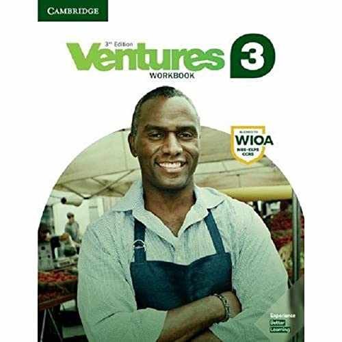 Ventures Level 3 - Paperback, by Bitterlin Gretchen; Johnson - Acceptable w