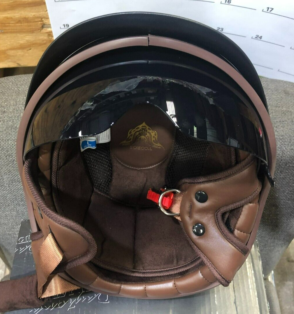 New VCOROS Half Helmet Size L